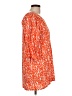 Escapada 100% Rayon Orange 3/4 Sleeve Blouse Size L - photo 4