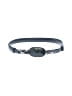 Chico's Gray Leather Belt Size Med - Lg - photo 1