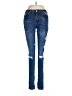 H&M Hearts Blue Jeans Size 8 - photo 1