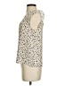 Shein 100% Polyester Ivory Sleeveless Blouse Size S - photo 5