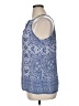 Artisan NY 100% Polyester Blue Sleeveless Blouse Size XL - photo 5