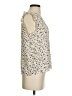 Shein 100% Polyester Ivory Sleeveless Blouse Size S - photo 4