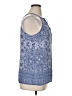 Artisan NY 100% Polyester Blue Sleeveless Blouse Size XL - photo 4