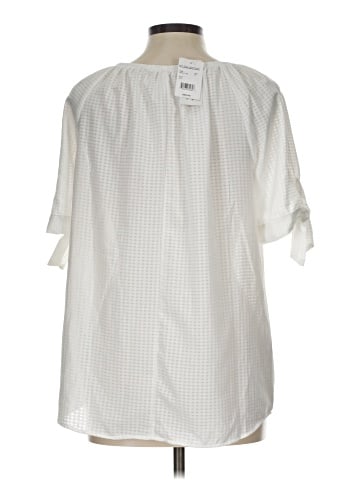 Notations 3/4 Sleeve Blouse (view 2)
