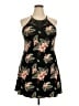 SO Tropical Black Cocktail Dress Size XXL - photo 1