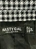 Nasty Gal Inc. Houndstooth Black Blazer Size 4 - photo 6