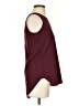 Ann Taylor 100% Polyester Burgundy Sleeveless Top Size XS - photo 4