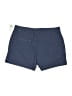 Gap 100% Cotton Chevron-herringbone Blue Shorts Size 6 (tall) - photo 2