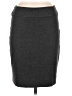 Halogen Solid Gray Casual Skirt Size 6 - photo 1