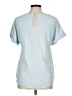 Unbranded 100% Polyester Blue Short Sleeve Blouse Size M - photo 2