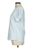 Unbranded 100% Polyester Blue Short Sleeve Blouse Size M - photo 5