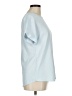 Unbranded 100% Polyester Blue Short Sleeve Blouse Size M - photo 4