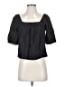 ABLE Black 3/4 Sleeve Blouse Size XS - photo 1