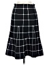Max Studio Checkered-gingham Black Formal Skirt Size S - photo 1