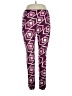 Lularoe Print Purple Leggings Size 1X (Tall & Curvy) - photo 1