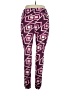 Lularoe Print Purple Leggings Size 1X (Tall & Curvy) - photo 2