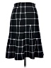 Max Studio Checkered-gingham Black Formal Skirt Size S - photo 2