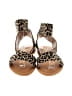 Roolee Animal Print Tan Sandals Size 5 1/2 - photo 2