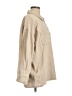 The Post 100% Cotton Solid Tan Long Sleeve Button-Down Shirt Size L - photo 4