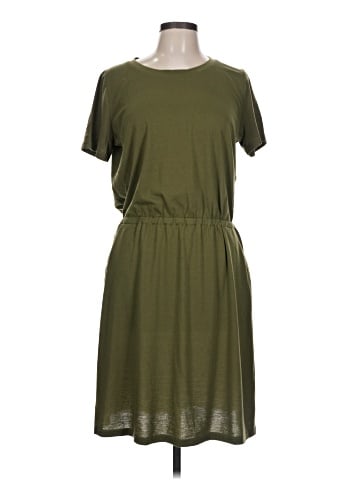 Tickled Teal Casual Dress (view 1)