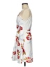 Unbranded Floral White Casual Dress Size M - photo 5