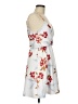 Unbranded Floral White Casual Dress Size M - photo 4