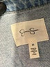Jessica Simpson 100% Cotton Blue Denim Jacket Size M - photo 3