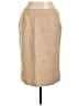 Max Mara 100% Cotton Solid Tan Casual Skirt Size L (estimated) - photo 1
