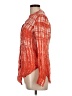 Maeve 100% Rayon Orange Long Sleeve Blouse Size 10 - photo 5
