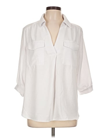 Counterparts 3/4 Sleeve Blouse (view 1)