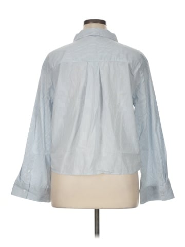 Evereve 3/4 Sleeve Button-Down Shirt (view 2)