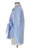 Topshop Stripes Blue Long Sleeve Blouse Size 8 - photo 5