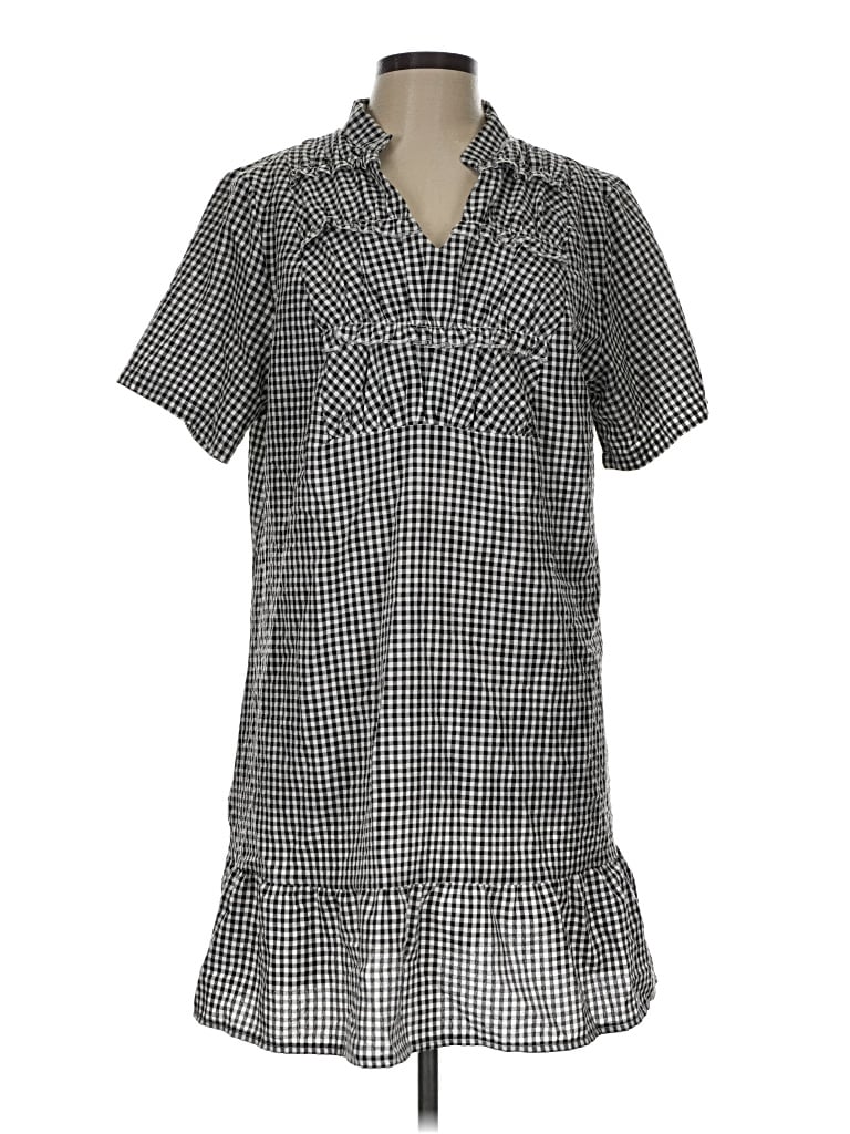 Pre-owned Shein Curve Casual Dress In Gray