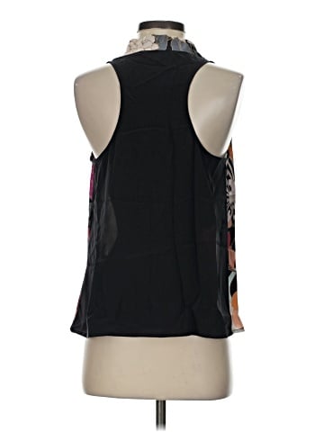 Trina Turk Sleeveless Silk Top (view 2)