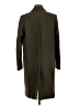 Unbranded Green Wool Coat Size L - photo 2