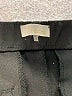 Ecru Solid Black Dress Pants Size S - photo 7