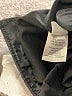 Ecru Solid Black Dress Pants Size S - photo 8