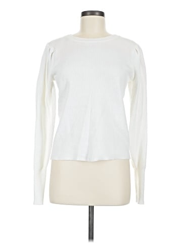 Scoop Long Sleeve Top (view 1)