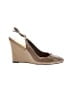 Delman Shoes Tan Wedges Size 6 1/2 - photo 1