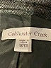Coldwater Creek 100% Polyester Tweed Gray Blazer Size 18 - photo 6