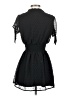 J for Justify 100% Polyester Black Short Sleeve Blouse Size M - photo 2