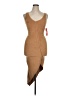 Hot Kiss 100% Polyester Tan Cocktail Dress Size XL - photo 1