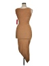 Hot Kiss 100% Polyester Tan Cocktail Dress Size XL - photo 2