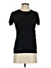 Vince Camuto 100% Polyester Black Short Sleeve Top Size XS - photo 1
