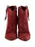 Sam Edelman Burgundy Ankle Boots Size 9 - photo 2