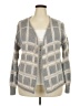 Maurices Plaid Gray Cardigan Size XXL - photo 1