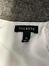 Talbots 100% Polyester Silver Short Sleeve Blouse Size M - photo 4