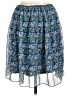 Max Studio 100% Polyester Paisley Blue Casual Skirt Size L - photo 1