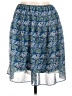 Max Studio 100% Polyester Paisley Blue Casual Skirt Size L - photo 2