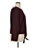 Talbots 100% Polyester Burgundy Long Sleeve Top Size XL - photo 4